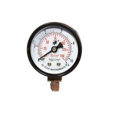 Pressure Gauge Bottom Connection  1/4 BSP (65MM / 21/2" Dial) 